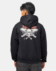 Santa Cruz Pace Torch Bones Pullover Hoodie - Black
