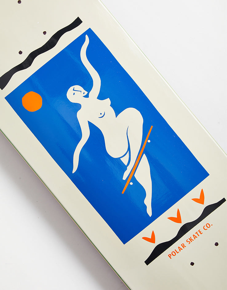 Polar No Comply 'SHORT' Skateboard Deck - 8.5"