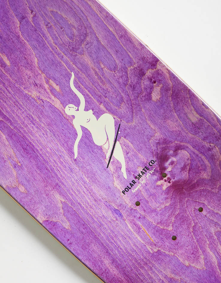 Polar No Comply 'SHORT' Skateboard Deck - 8.5"