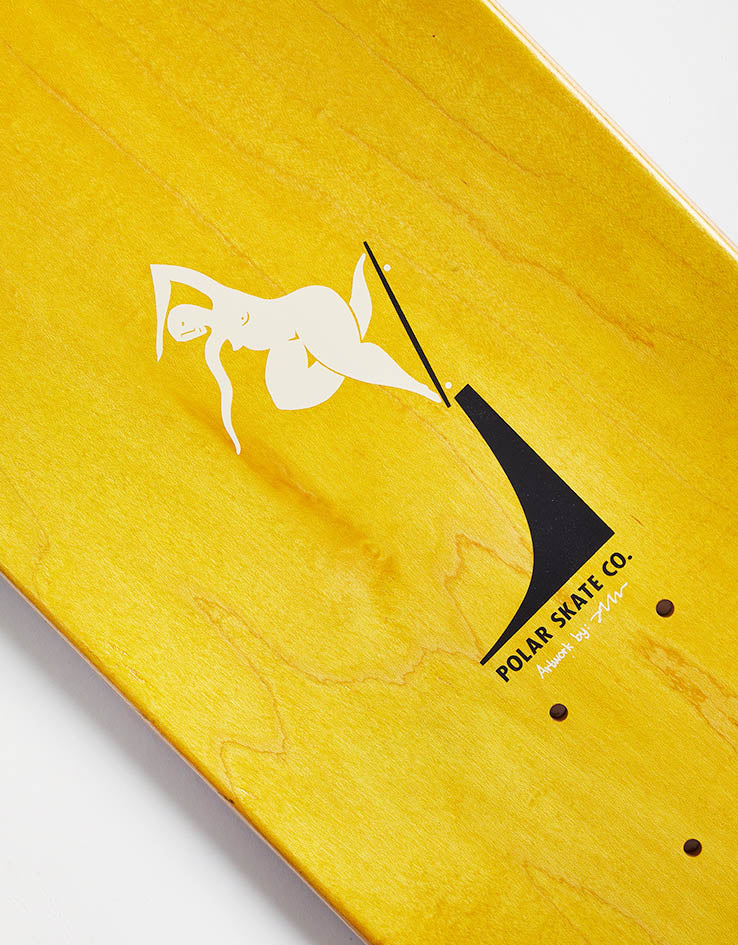 Polar Rozenberg BS Noseblunt 'SHORT' Skateboard Deck - 8.25"