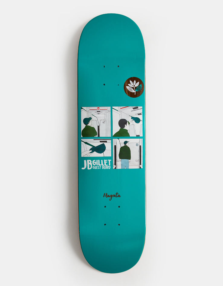 Magenta JB Gillet Metro Series Guest Skateboard Deck - 8"