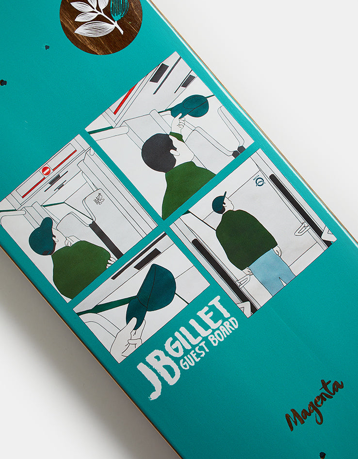 Magenta JB Gillet Metro Series Guest Skateboard Deck - 8"