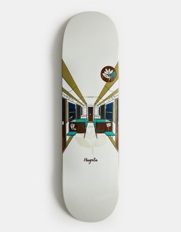 Magenta Glen & Ben Metro Series Skateboard Deck - 8.5"