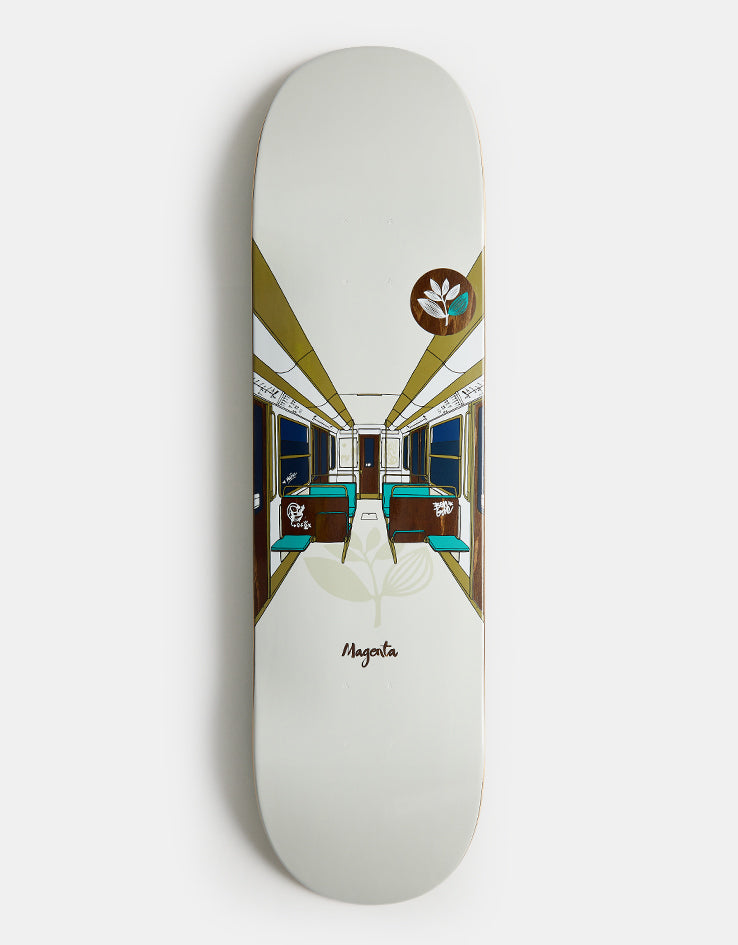 Magenta Glen & Ben Metro Series Skateboard Deck - 8.5"