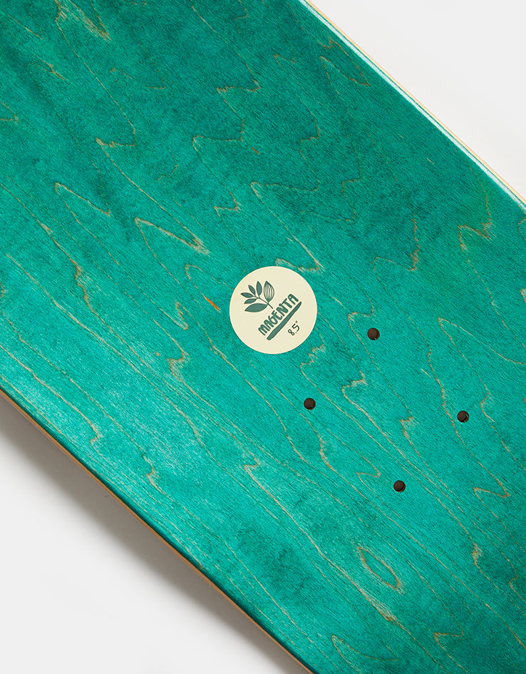 Magenta Glen & Ben Metro Series Skateboard Deck - 8.5"