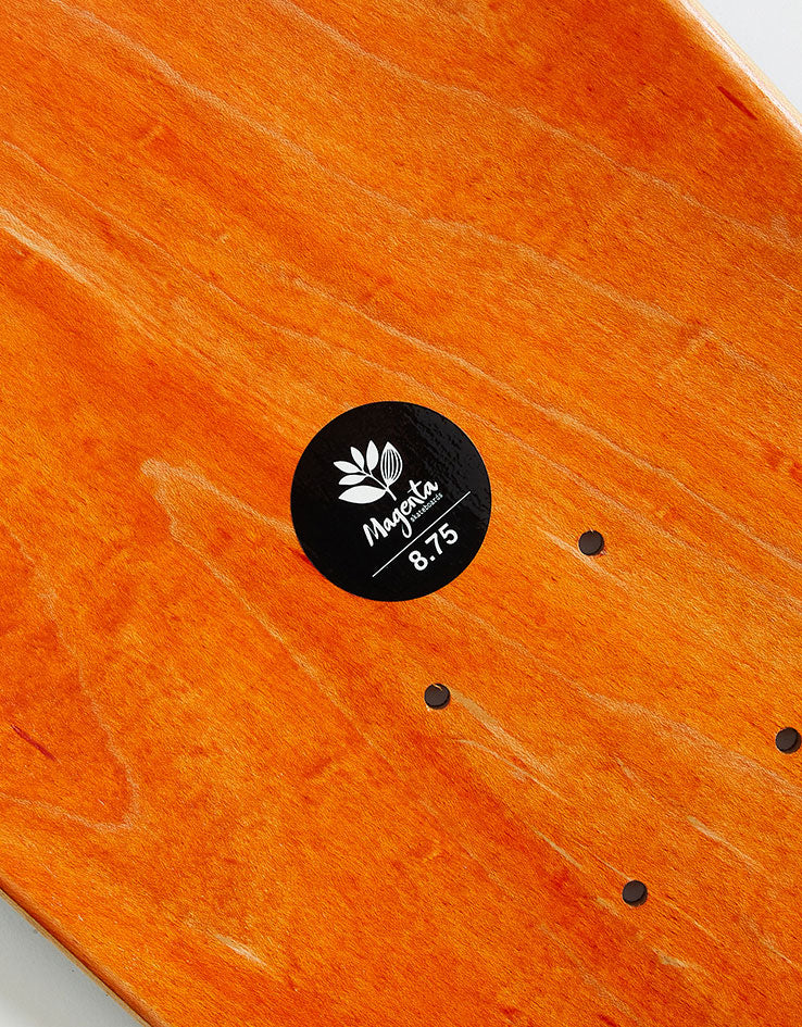Magenta Jameel M Street Retro Skateboard Deck - 8.7"