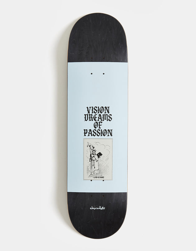 Chocolate Herrera White Lines G030 Skateboard Deck - 8.375"