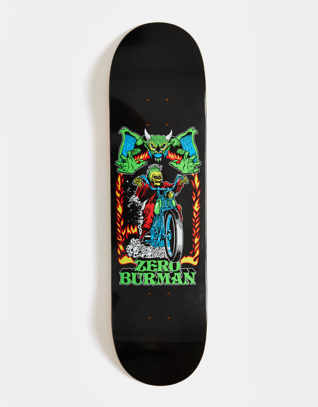 Zero Burman Hell Ride Skateboard Deck - 8.25"