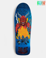 Santa Cruz x Stranger Things Knox Hellfire Pit Skateboard Deck - 10.07"