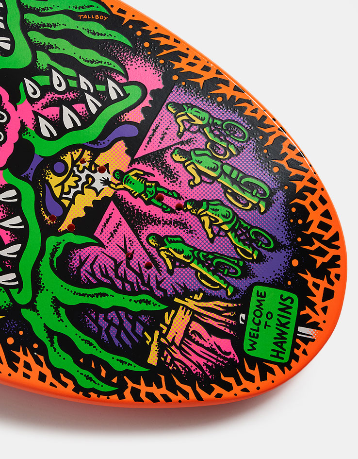 Santa Cruz x Stranger Things Salba Demogorgon Skateboard Deck - 10.3"