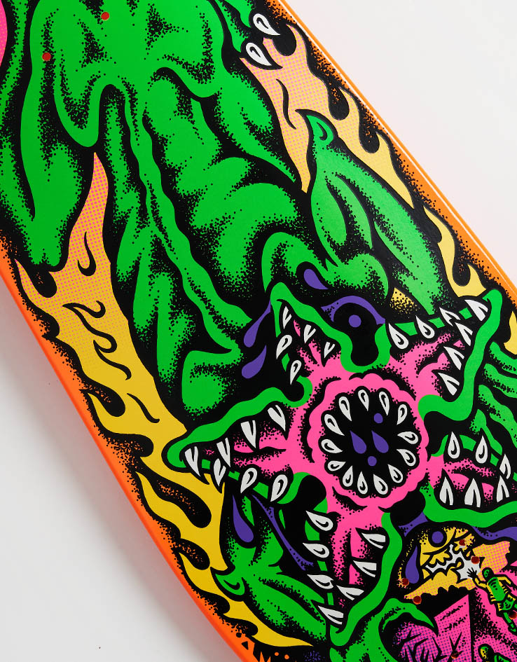 Santa Cruz x Stranger Things Salba Demogorgon Skateboard Deck - 10.3"
