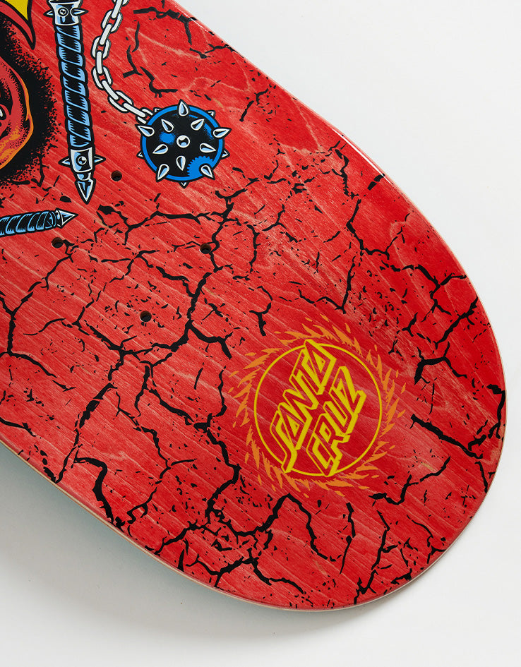 Santa Cruz x Stranger Things Hellfire Club Skateboard Deck - 8.25"