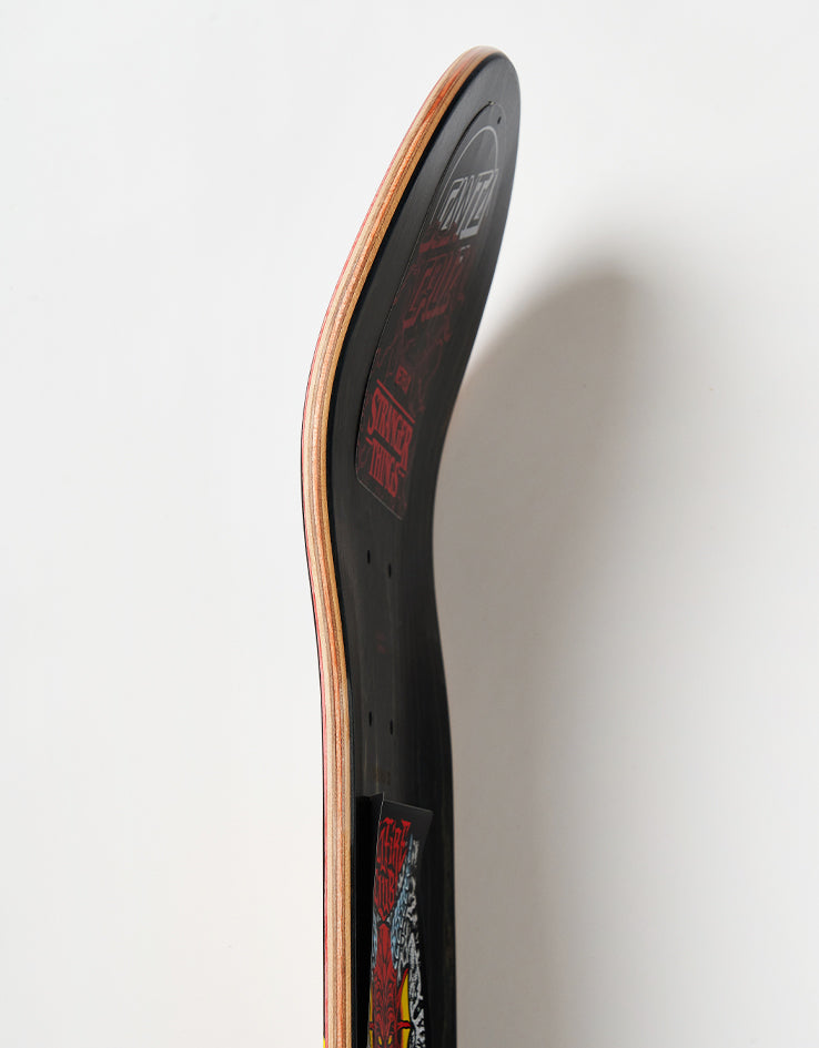 Santa Cruz x Stranger Things Hellfire Club Skateboard Deck - 8.25"