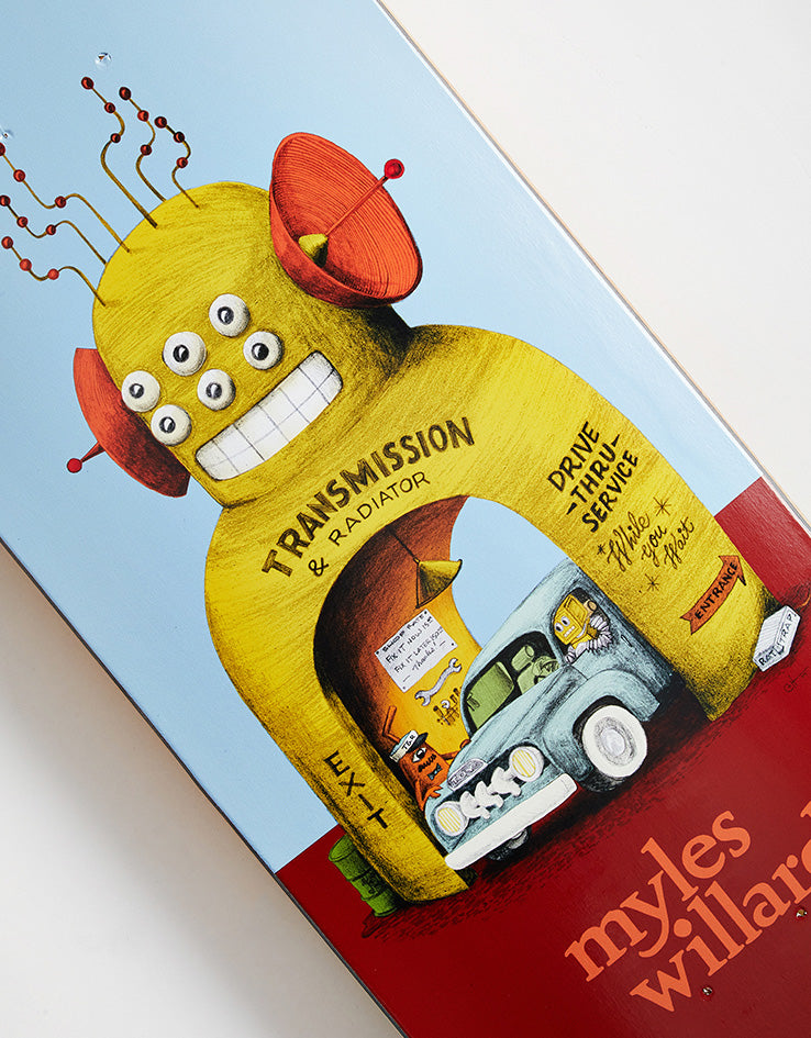 Toy Machine Willard Roadside Skateboard Deck - 8.5"