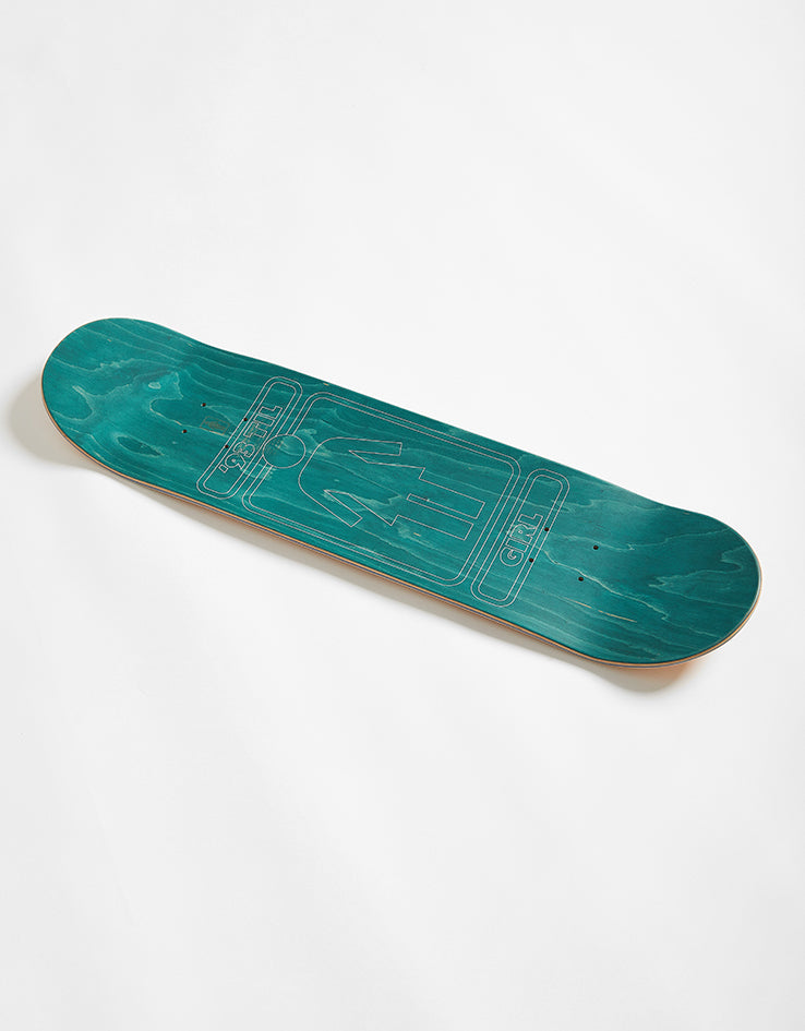 Girl Rowan Khaki to Shacky G052 Skateboard Deck - 8.25"