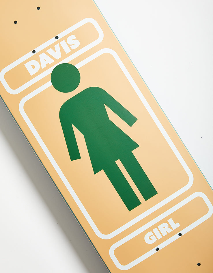 Girl Rowan Khaki to Shacky G052 Skateboard Deck - 8.25"
