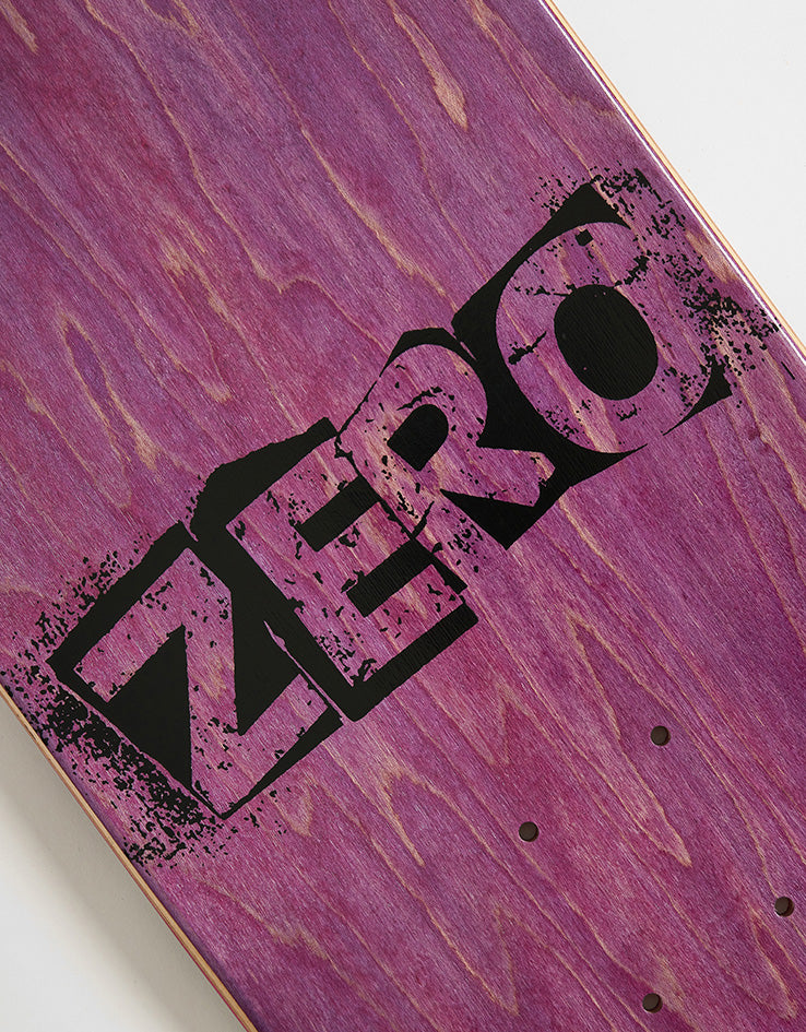 Zero Kiss Off Foil Skateboard Deck - 8.5"