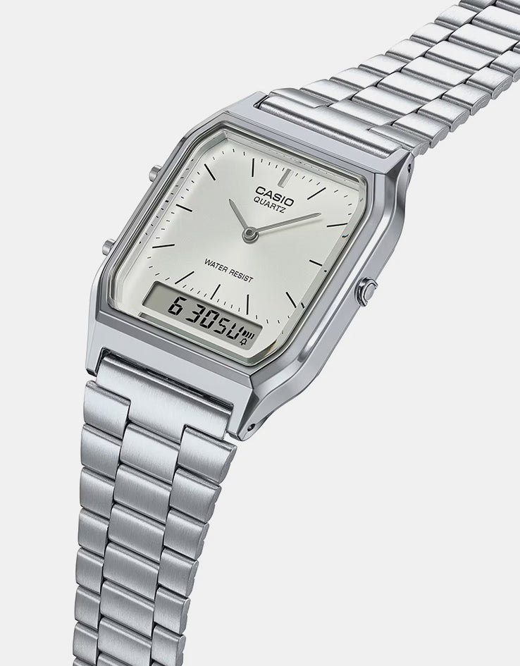 Casio AQ-230A-7AMQYES Watch - Silver