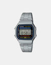 Casio A168WA-1YES Watch - Silver