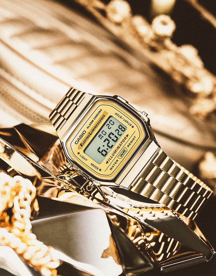 Casio A168WG-9EF Watch - Gold