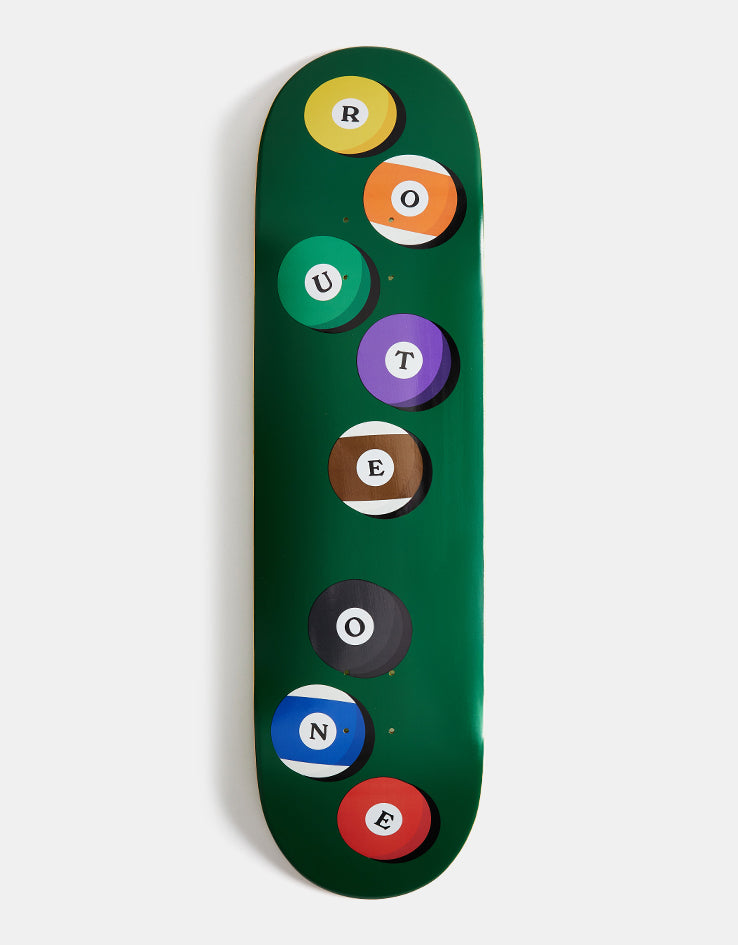Route One Billiards Skateboard Deck - 8.5"