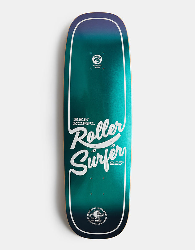 Blast Skates Koppl Iridescent Roller Surfer Skateboard Deck - 9.25"