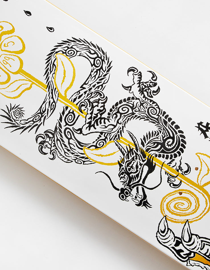 Arbor Majerus Lucky Dragon Skateboard Deck - 8.25"