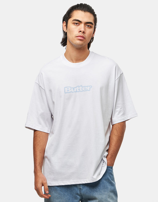 Butter Goods Radiant Logo T-Shirt - White