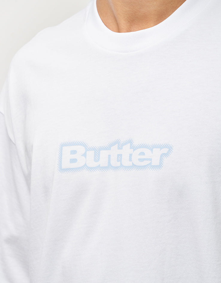 Butter Goods Radiant Logo T-Shirt - White