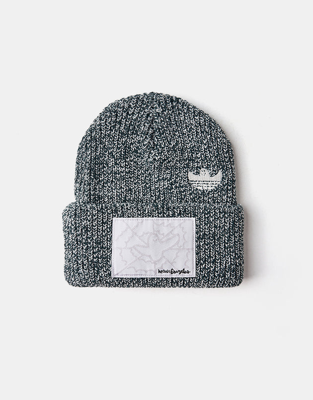 adidas Skateboarding x Gonz Work Beanie - Aurora Ivy/Core White