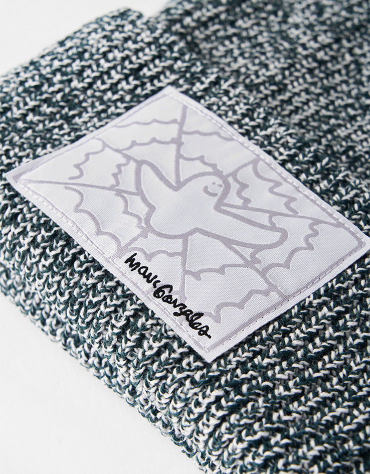 adidas Skateboarding x Gonz Work Beanie - Aurora Ivy/Core White