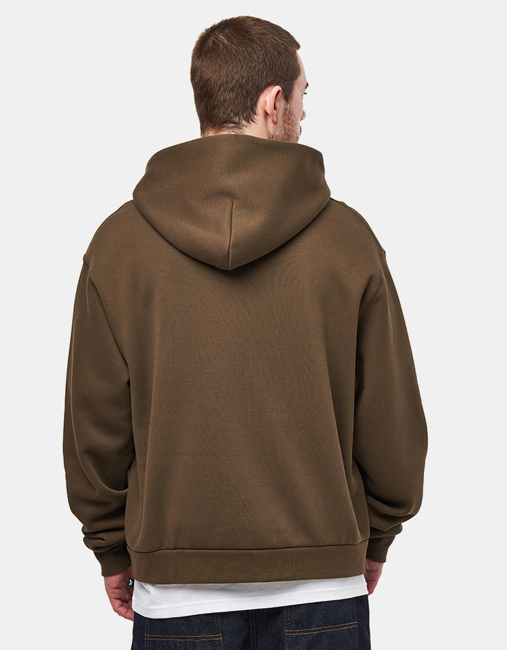 Nike SB Essential Logo Pullover Hoodie - Dark Hazel/White