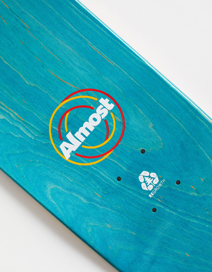 Almost Mullen Silver Lining R7 Skateboard Deck - 7.75"