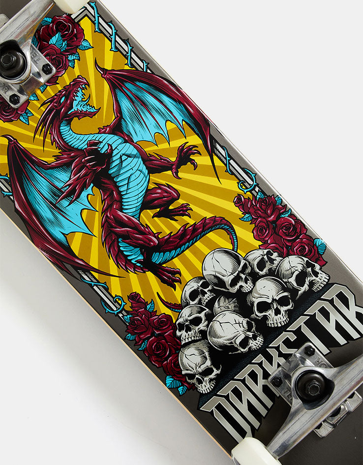 Darkstar Levitate Charcoal 'Soft Wheels' Complete Skateboard - 8"