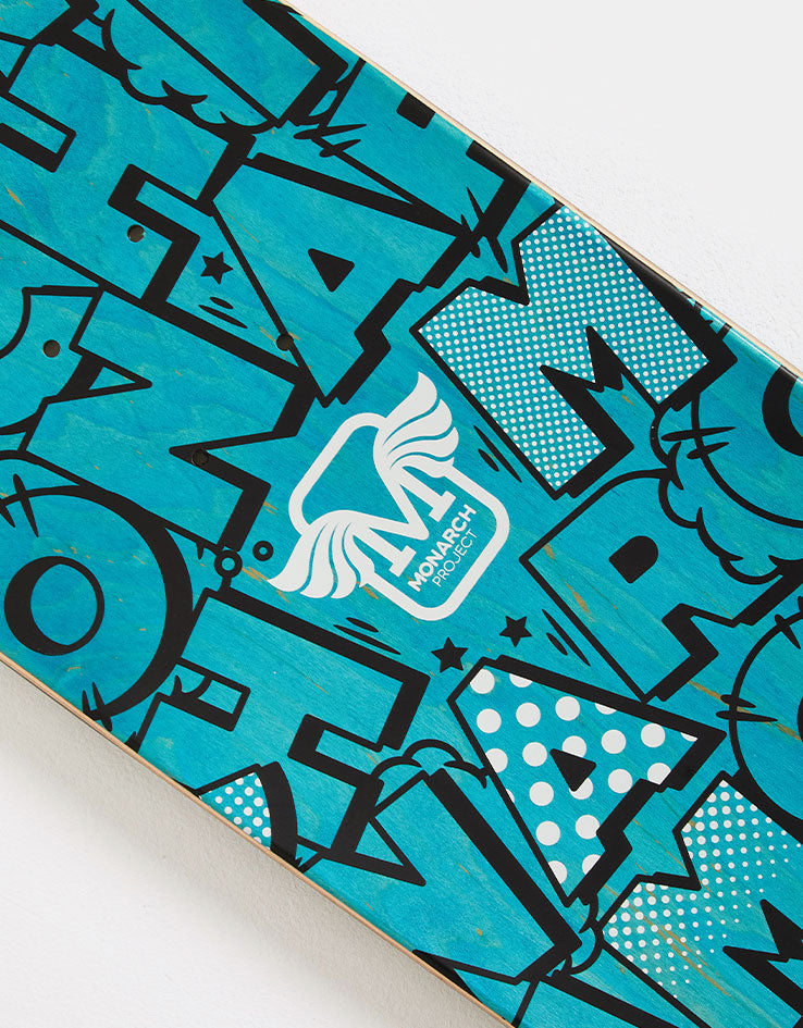 Monarch Rialto Logo R7 Skateboard Deck - 8"