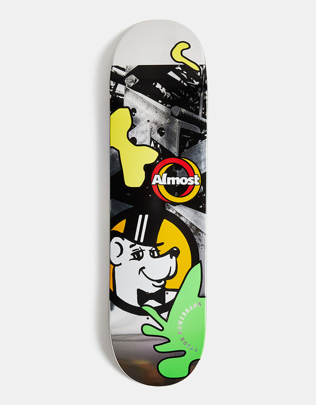 Almost Bowerbank Silver Lining R7 Skateboard Deck - 8.25"