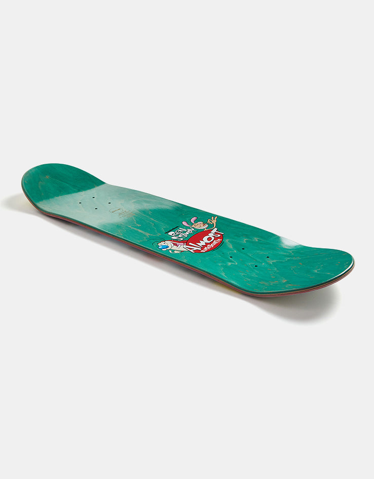 Almost x Ren & Stimpy Max Road Rage R7 Skateboard Deck - 8.25"