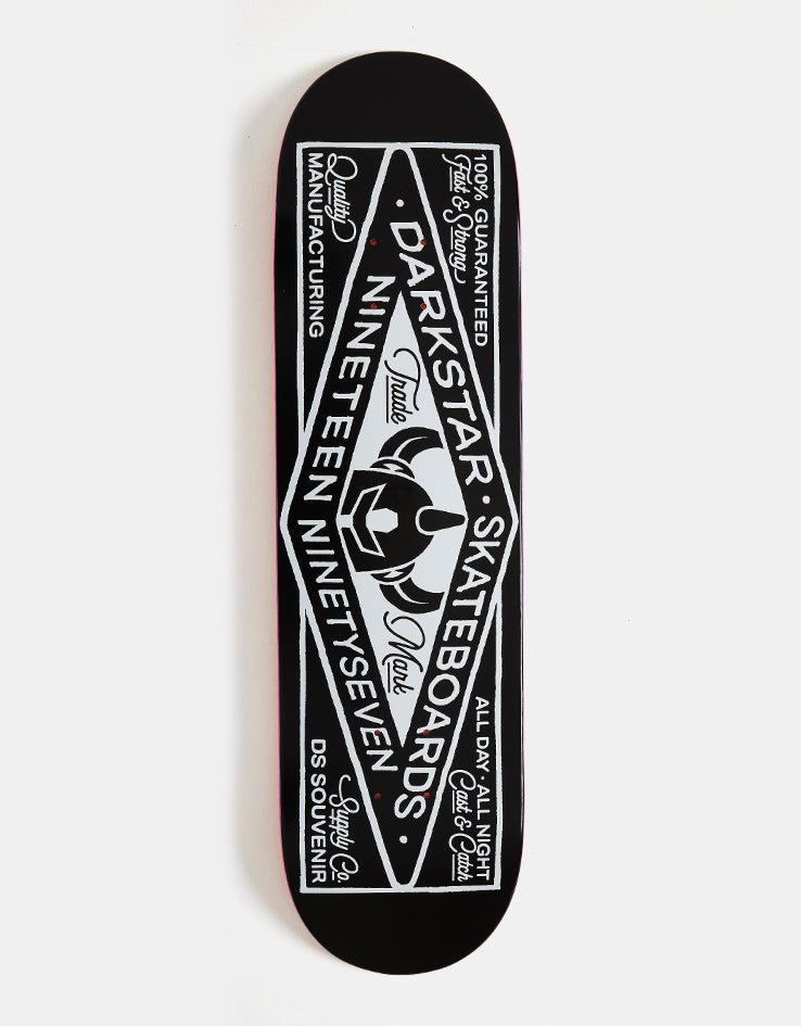 Darkstar General Black RHM Skateboard Deck - 8.25"