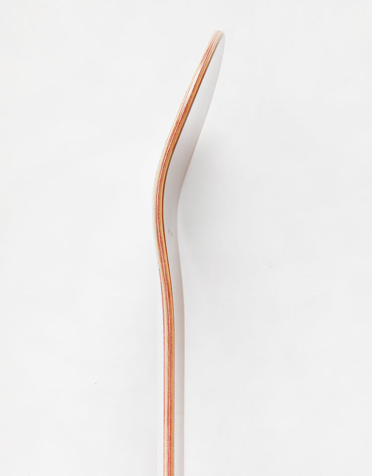 Almost Red Head White HYB Skateboard Deck - 8.375"