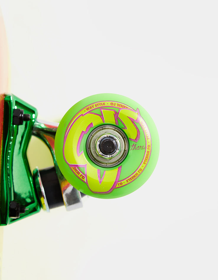 Santa Cruz Big Mouth Tie Dye Complete Skateboard - 8"