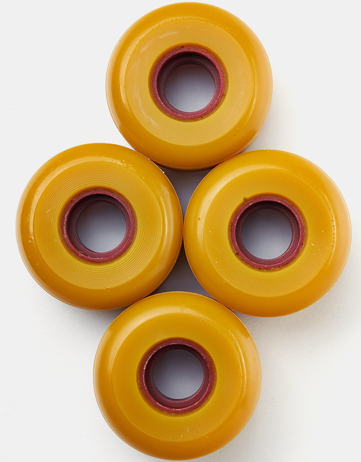 Ricta Clouds Mustard 86a Skateboard Wheels - 56mm