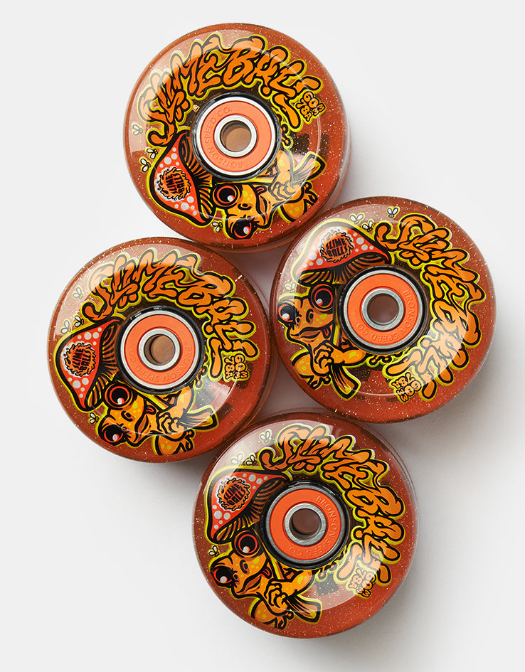 Slime Balls Frog Trips OG Slime Light Ups 78a Skateboard Wheels - 60mm