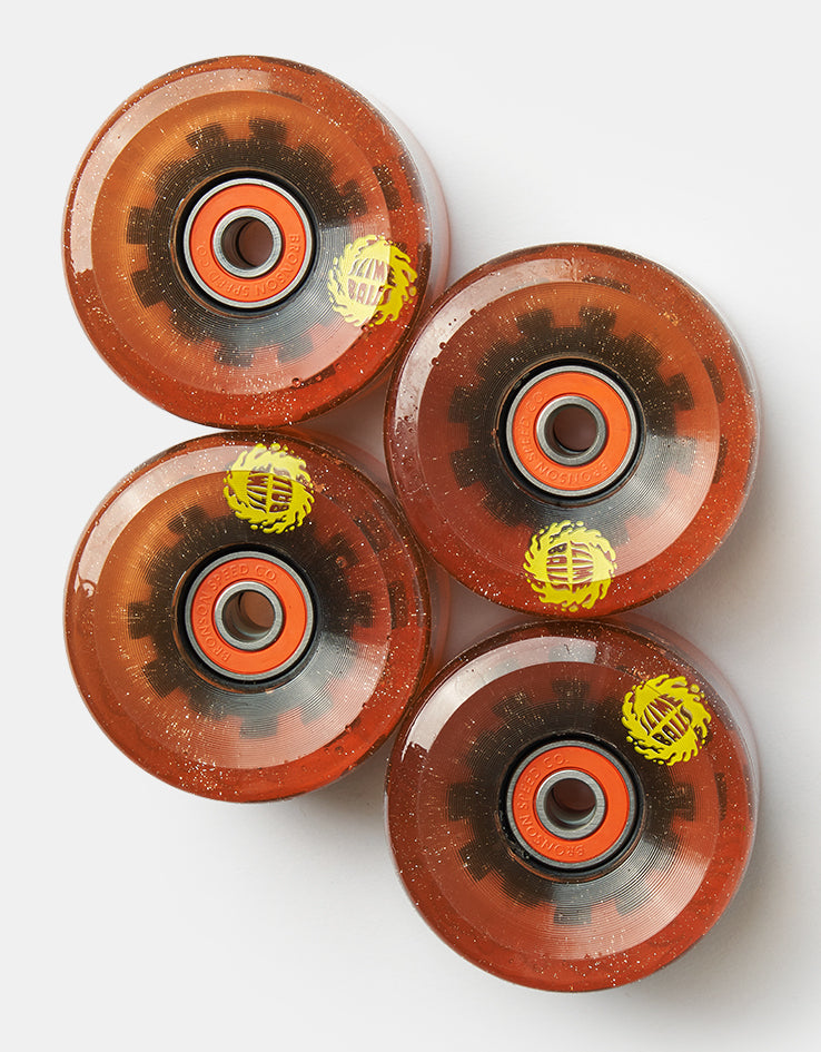 Slime Balls Frog Trips OG Slime Light Ups 78a Skateboard Wheels - 60mm