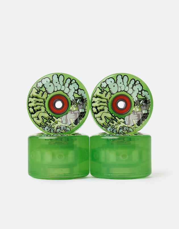 Slime Balls Accelerator OG Slime Light Ups 78a Skateboard Wheels - 66mm