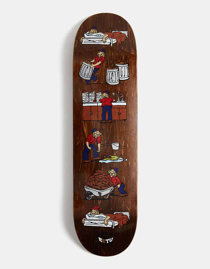 Pass Port Eetu Smiling Through It Skateboard Deck