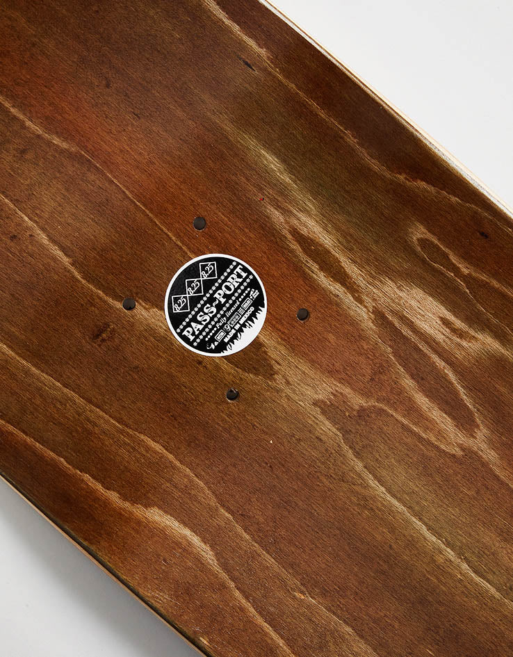 Pass Port Eetu Smiling Through It Skateboard Deck