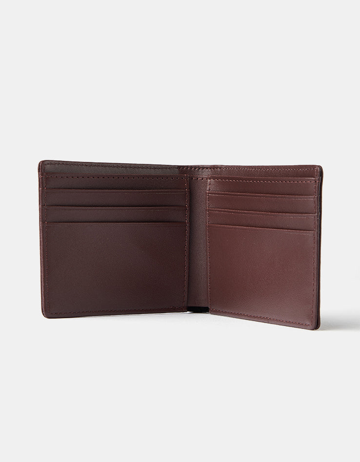 Route One Bi-Fold Wallet - Brown
