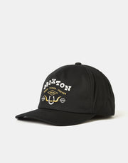Brixton Beekman Snapback Cap - Black