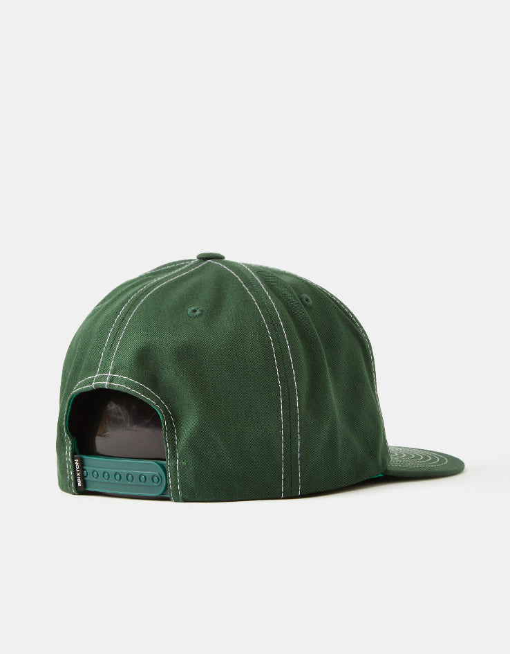 Brixton Repair Shop Snapback Cap - Primal Green