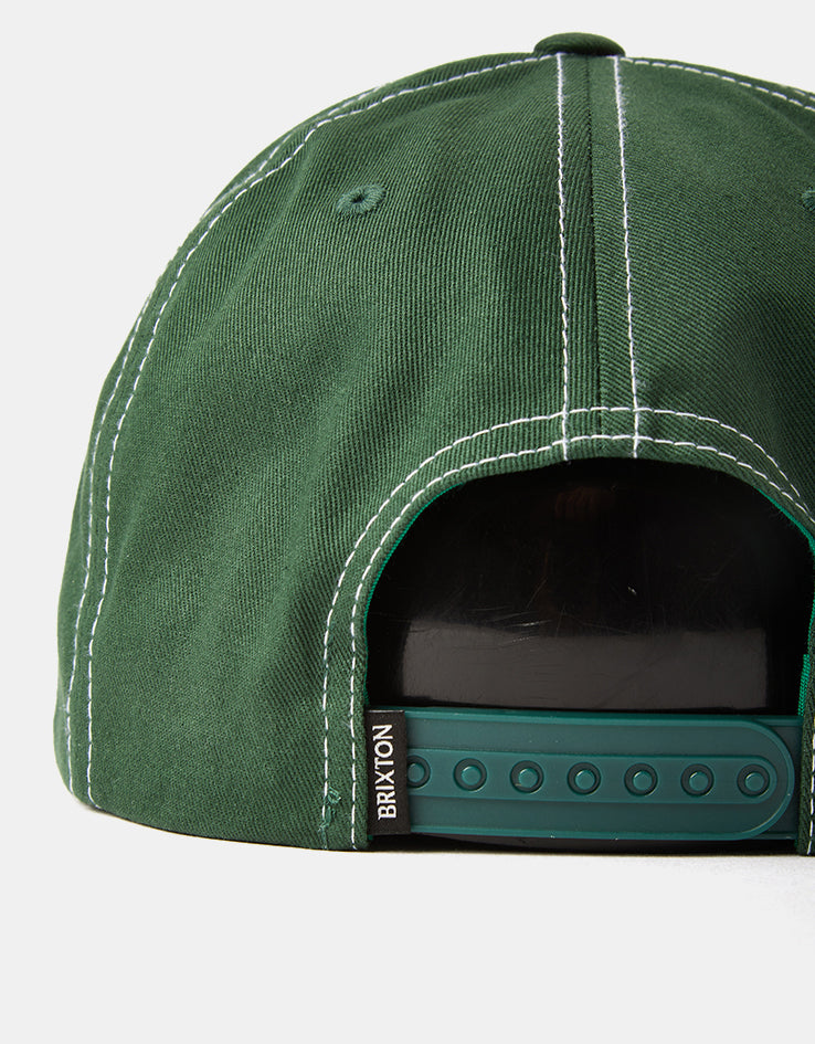 Brixton Repair Shop Snapback Cap - Primal Green